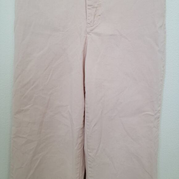 Marine Layer Bridget Wide Leg Flat Front Chino Sz 4 Pant 14650 High Waist Pastel - Picture 7 of 14